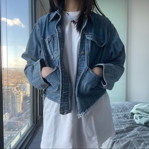 TNA light denim jacket